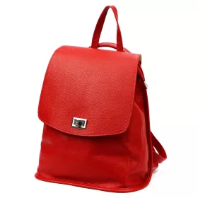   Luka 24-075 DOLLARO sötétpiros női bőr hátizsák 31 x 29 x 12 cm