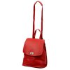 Luka 24-075 DOLLARO sötétpiros női bőr hátizsák 31 x 29 x 12 cm
