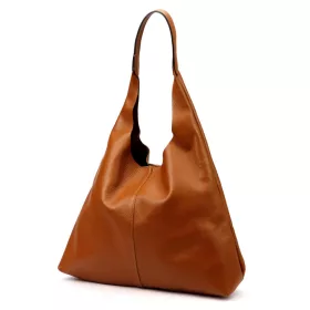   Luka 26-082 konyakbarna női bőr válltáska 50 x 42 x 11 cm