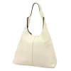 Luka 26-082  krém női bőr válltáska 50 x 42 x 11 cm