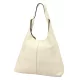 Luka 26-082  krém női bőr válltáska 50 x 42 x 11 cm