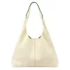 Luka 26-082  krém női bőr válltáska 50 x 42 x 11 cm