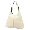 Luka 26-082  krém női bőr válltáska 50 x 42 x 11 cm