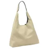 Luka 26-082 bézs női bőr válltáska 50 x 42 x 11 cm