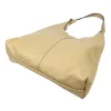 Luka 26-082 taupe női bőr válltáska 50 x 42 x 11 cm