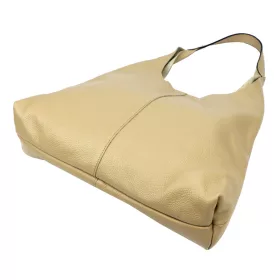 Luka 26-082 taupe női bőr válltáska 50 x 42 x 11 cm