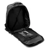Coveri C5061 férfi fekete hátizsák 35 x 46 x 18 cm