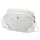 BRICIOLE 4197# fehér női rostbőr táska 30 x 26 x 12 cm