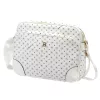BRICIOLE 4197# fehér női rostbőr táska 30 x 26 x 12 cm