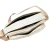 BRICIOLE 4197# fehér női rostbőr táska 30 x 26 x 12 cm