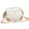 BRICIOLE 4197# fehér női rostbőr táska 30 x 26 x 12 cm