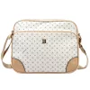 BRICIOLE 4197# fehér női rostbőr táska 30 x 26 x 12 cm