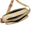 BRICIOLE 4197# bézs női rostbőr táska 30 x 26 x 12 cm