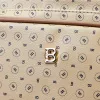 BRICIOLE 4197# bézs női rostbőr táska 30 x 26 x 12 cm