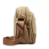 BRICIOLE 4197# bézs női rostbőr táska 30 x 26 x 12 cm