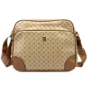 BRICIOLE 4197# bézs női rostbőr táska 30 x 26 x 12 cm