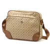 BRICIOLE 4197# bézs női rostbőr táska 30 x 26 x 12 cm