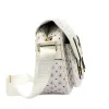 BRICIOLE 4195# fehér női rostbőr táska 28 x 20 x 13 cm