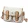 BRICIOLE 4195# fehér női rostbőr táska 28 x 20 x 13 cm