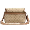 BRICIOLE 4195# bézs női rostbőr táska 28 x 20 x 13 cm