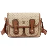 BRICIOLE 4195# bézs női rostbőr táska 28 x 20 x 13 cm