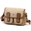 BRICIOLE 4195# bézs női rostbőr táska 28 x 20 x 13 cm