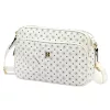 BRICIOLE 4191# fehér női rostbőr táska 29 x 19 x 10 cm
