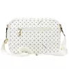 BRICIOLE 4191# fehér női rostbőr táska 29 x 19 x 10 cm