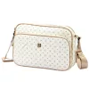 BRICIOLE 4191# fehér női rostbőr táska 29 x 19 x 10 cm