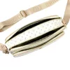 BRICIOLE 4191# fehér női rostbőr táska 29 x 19 x 10 cm