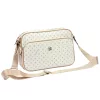 BRICIOLE 4191# fehér női rostbőr táska 29 x 19 x 10 cm