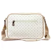 BRICIOLE 4191# fehér női rostbőr táska 29 x 19 x 10 cm