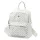 BRICIOLE 4192# fehér női rostbőr táska 30 x 32 x 10 cm