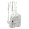BRICIOLE 4192# fehér női rostbőr táska 30 x 32 x 10 cm