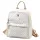 BRICIOLE 4192# fehér női rostbőr táska 30 x 32 x 10 cm