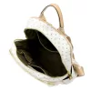 BRICIOLE 4192# fehér női rostbőr táska 30 x 32 x 10 cm