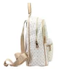 BRICIOLE 4192# fehér női rostbőr táska 30 x 32 x 10 cm