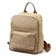 BRICIOLE 4192# bézs női rostbőr táska 30 x 32 x 10 cm
