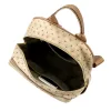 BRICIOLE 4192# bézs női rostbőr táska 30 x 32 x 10 cm