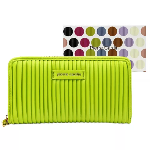 Pierre Cardin MISS10 1040 zöld női pénztárca 19 x 11 x 3 cm
