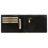 EL FORREST 996/A-67 RFID fekete férfi bőr pénztárca 12 x 9.5 x 2.8 cm