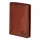 EL FORREST 995-29 RFID konyak férfi bőr pénztárca 10 x 13 x 3 cm