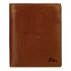 EL FORREST 933-26 RFID konyak férfi bőr pénztárca 10.5 x 13 x 3 cm 