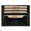 EL FORREST 930-67 RFID fekete férfi bőr pénztárca, irattartó  12 x 9.5 x 2.8 cm