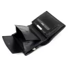 EL FORREST 896-301 RFID fekete férfi bőr pénztárca 9.8 x 13 x 2.8 cm 