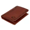 EL FORREST 889/A-29 RFID konyak férfi bőr pénztárca 10 x 13 x 3 cm