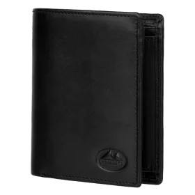  EL FORREST 888/A-67 RFID fekete férfi bőr pénztárca 9 x 11 x 2.8 cm