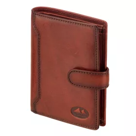   EL FORREST 1403-29 RFID konyak férfi bőr pénztárca 10.5 x 13 x 2.8 cm