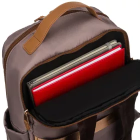   Peterson PTN JN-09 női kisméretű mályva hátizsák 36 x 26 x 10 cm