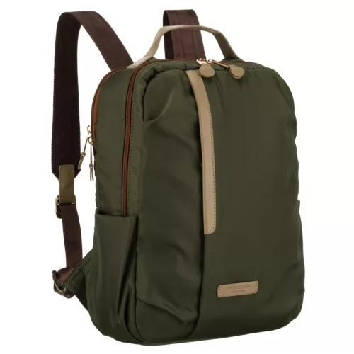 Peterson PTN JN-09 női kisméretű zöld hátizsák 36 x 26 x 10 cm